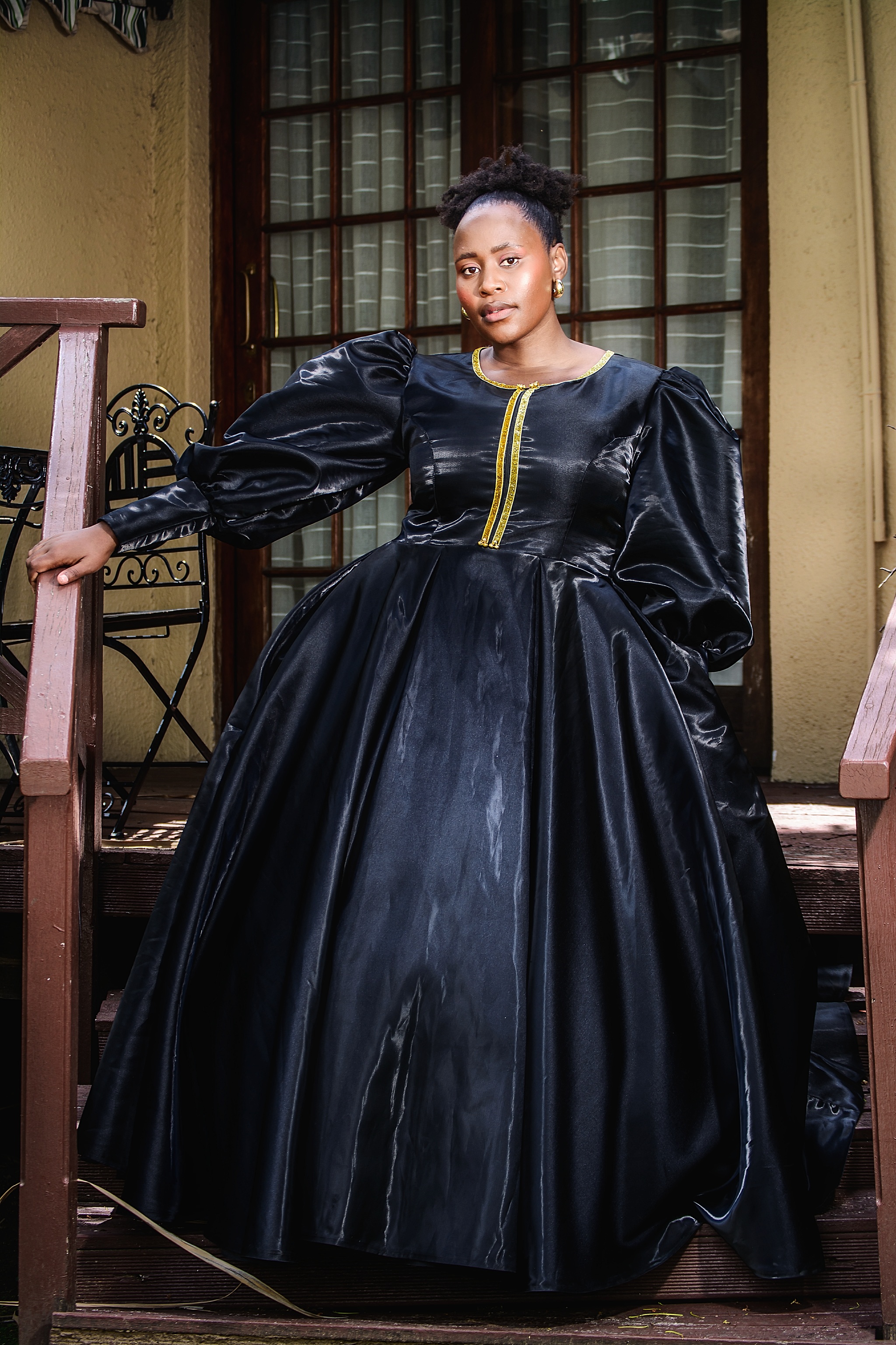 African print dress collection